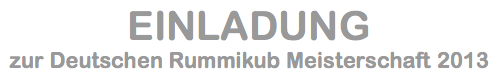 Einladung